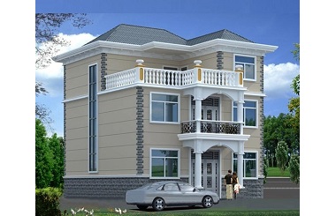 小戶型三層自建別墅設計圖，經(jīng)濟實用戶型合理