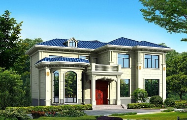 17*12m二層自建房屋設(shè)計圖，造價38萬，居住舒適