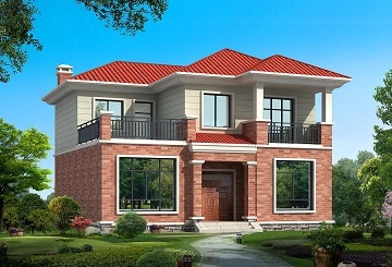 造價(jià)20萬左右的二層自建房屋設(shè)計(jì)圖，含全套完善施工圖紙，新年熱銷