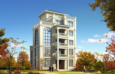 13*13米現(xiàn)代6層自建房屋設(shè)計圖，可做民宿