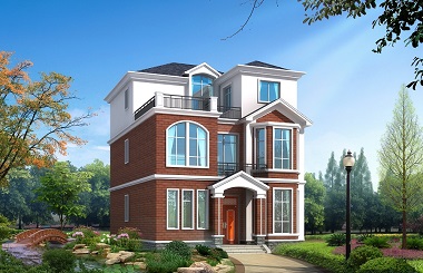 10*14.3m三層小戶(hù)型自建房屋設(shè)計(jì)圖，造價(jià)40萬(wàn)左右