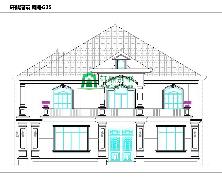 二層帶院別墅設(shè)計(jì)圖1.jpg