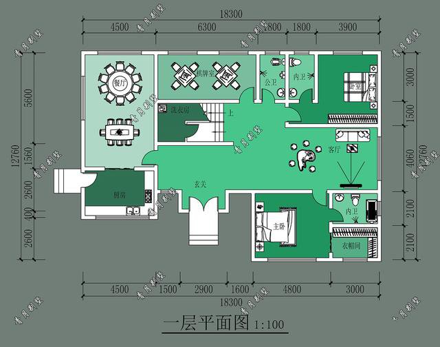 簡單優(yōu)雅的外觀，平凡的造型，透露著一種經(jīng)典耐看的氣質(zhì)，這棟小別墅色調(diào)搭配鮮明，層次感強(qiáng)！