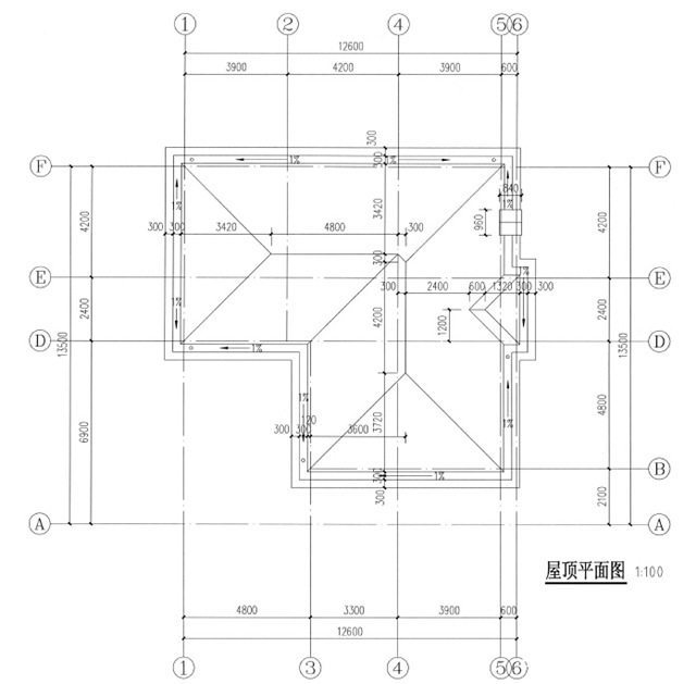 下面這款戶型圖外觀簡(jiǎn)約，尺寸合理，非常適合農(nóng)村自建別墅!