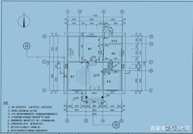 下面介紹的是3款宅基地大小一致，但是建出來(lái)的3款別墅不一致，看看你更喜歡哪款？