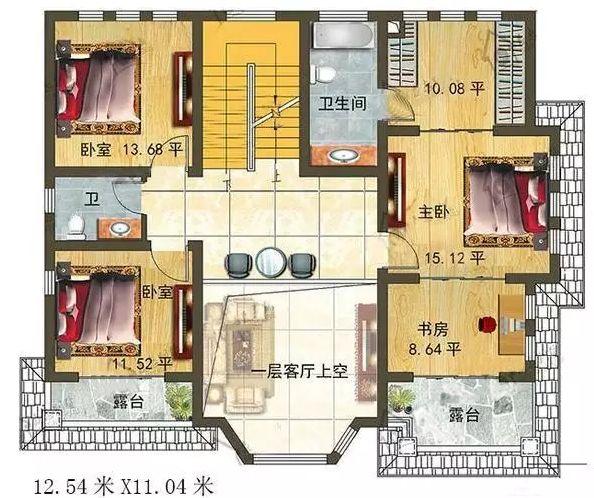現(xiàn)在很多人都回鄉(xiāng)建別墅了，把整個村子建造的非常美麗!這款二層別墅設(shè)計圖值得看看！