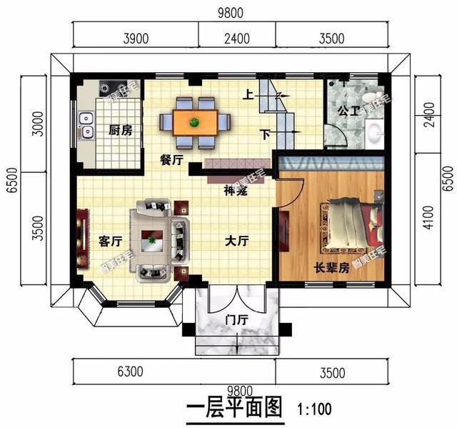 價預(yù)算低，宅基地不大，一般考慮建一棟小面積的二層或三層別墅，下面介紹兩款小面積設(shè)計的農(nóng)村別墅！