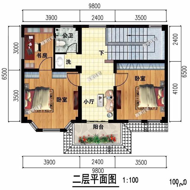 價預(yù)算低，宅基地不大，一般考慮建一棟小面積的二層或三層別墅，下面介紹兩款小面積設(shè)計的農(nóng)村別墅！