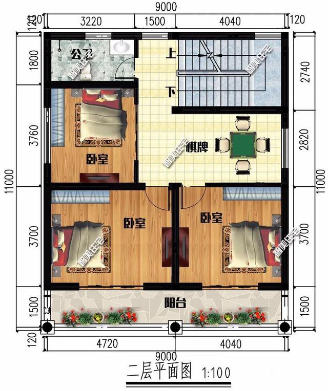 價預(yù)算低，宅基地不大，一般考慮建一棟小面積的二層或三層別墅，下面介紹兩款小面積設(shè)計的農(nóng)村別墅！