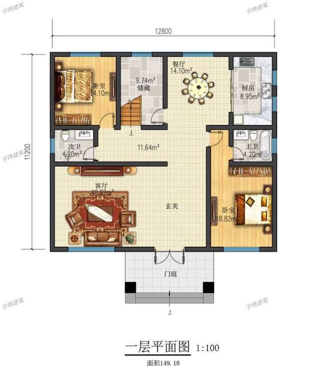 農(nóng)村建房還是要經(jīng)濟實用、布局合理，大方簡約的別墅造型，工整規(guī)劃的結(jié)構(gòu)形式，在農(nóng)村建房的中設(shè)計中相當(dāng)?shù)厥軞g迎