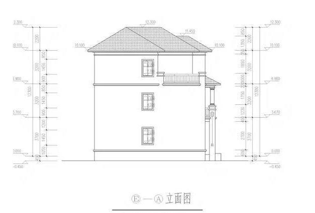 推薦一款三層的自建房，四開(kāi)間的結(jié)構(gòu)這樣的設(shè)計(jì)方案，帶立面效果圖，看起來(lái)更加的直觀(guān)!