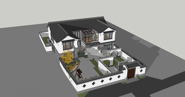 休閑中式住宅，帶陽光室，滿足家庭成員休閑需求,度假交友的最佳之選