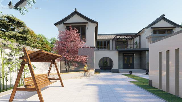 休閑中式住宅，帶陽光室，滿足家庭成員休閑需求,度假交友的最佳之選