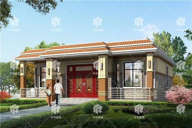 在農(nóng)村一層的自建房其實(shí)也很受大家的喜愛(ài)，一層的房子住著也比較舒適