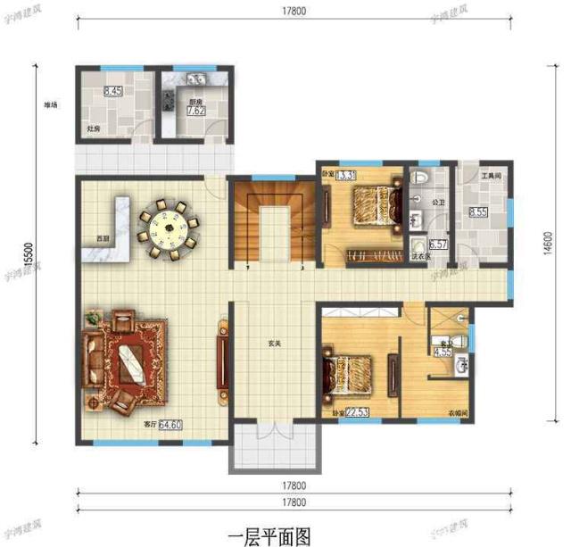 小編給大家推薦一套最新的2020年新款三層別墅設(shè)計(jì)圖紙及效果圖，外觀漂亮，造價(jià)經(jīng)濟(jì)