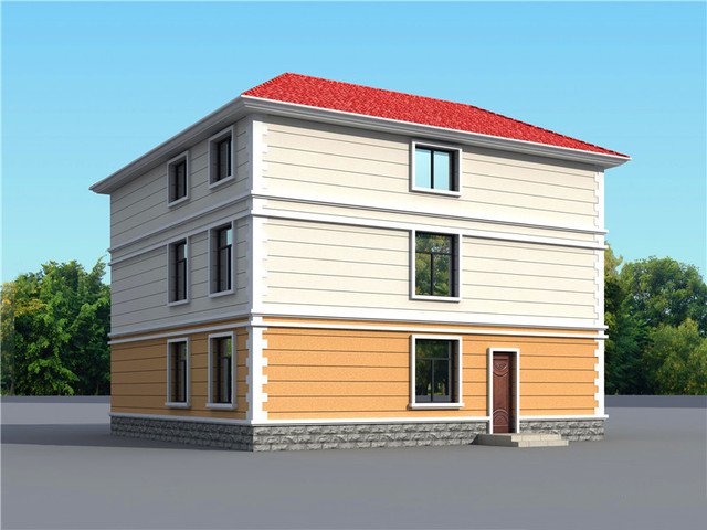 　適合農(nóng)村建設(shè)(3層別墅設(shè)計(jì))你會(huì)后悔沒有建設(shè)它.建一座屬于你的個(gè)性別墅！