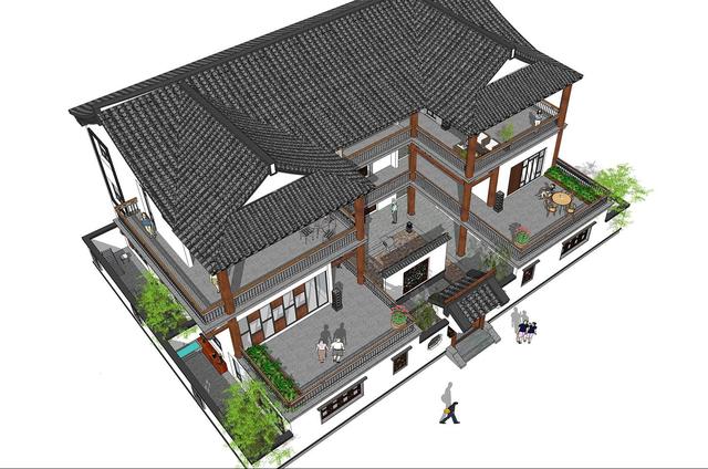 如果你有能力的話(huà)，會(huì)不會(huì)也考慮為父母建造一套鄉(xiāng)村別墅呢？那么這樣的農(nóng)村自建別墅，有沒(méi)有驚艷到你？