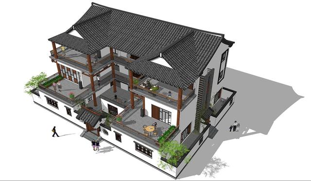 如果你有能力的話(huà)，會(huì)不會(huì)也考慮為父母建造一套鄉(xiāng)村別墅呢？那么這樣的農(nóng)村自建別墅，有沒(méi)有驚艷到你？