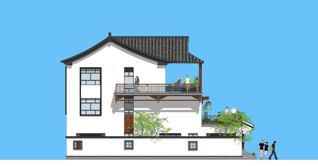 如果你有能力的話(huà)，會(huì)不會(huì)也考慮為父母建造一套鄉(xiāng)村別墅呢？那么這樣的農(nóng)村自建別墅，有沒(méi)有驚艷到你？