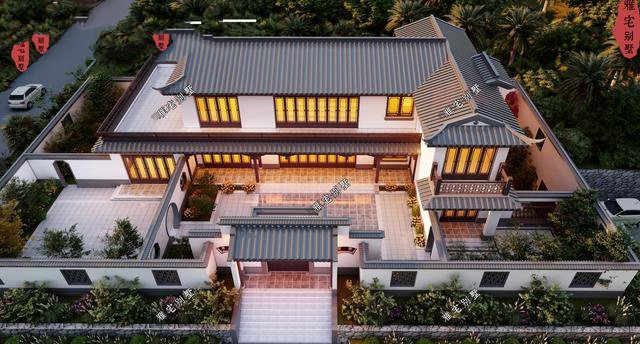 鄉(xiāng)村別墅占地140平方米，擁有帶觀景陽臺(tái)的全套房，為成千上萬的豪華住宅提供舒適