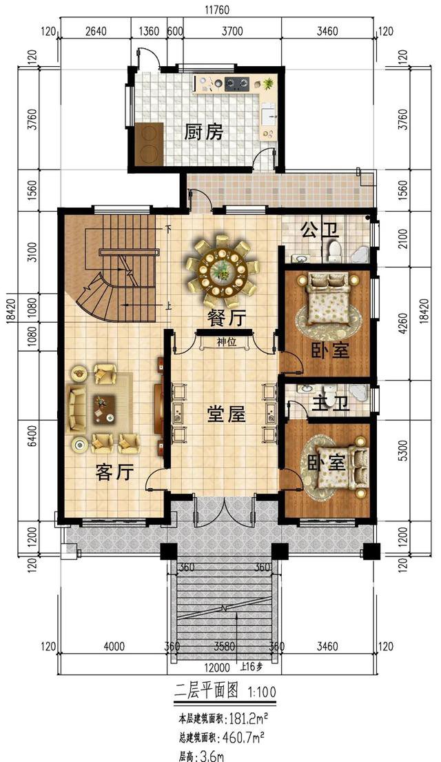 　農(nóng)村住宅圖紙：帶車庫(kù)的農(nóng)村別墅，燕價(jià)值與力量并存，勢(shì)頭強(qiáng)勁