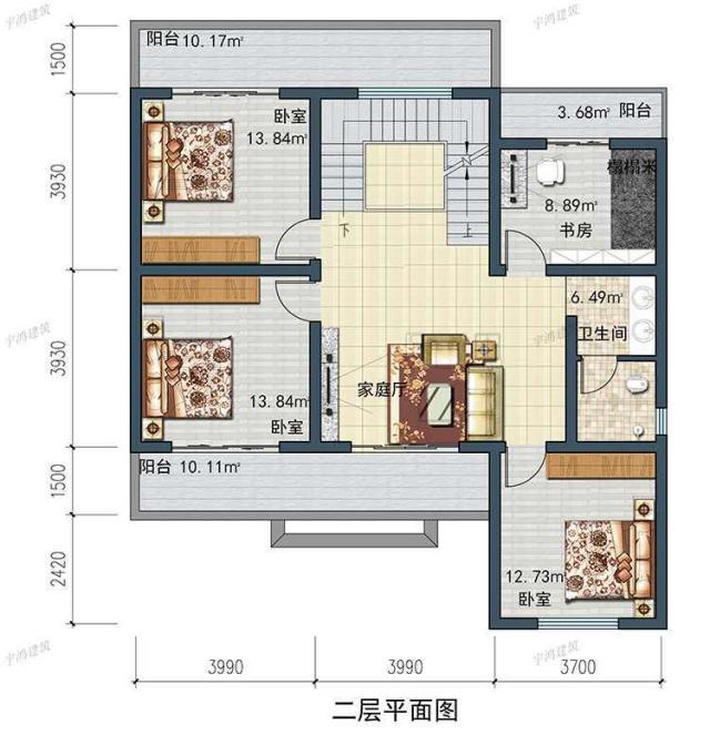 如果你正準(zhǔn)備在農(nóng)村建棟三層或兩層半小別墅,看看這個別墅彰顯優(yōu)越生活與品質(zhì)。戶型周正
