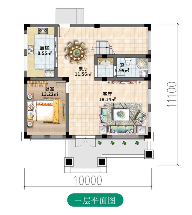 現(xiàn)在很多南方家庭同樣愛建平頂?shù)膭e墅，因?yàn)檫@樣能節(jié)省建房成本，外觀也非常漂亮美觀,看看這款吧！