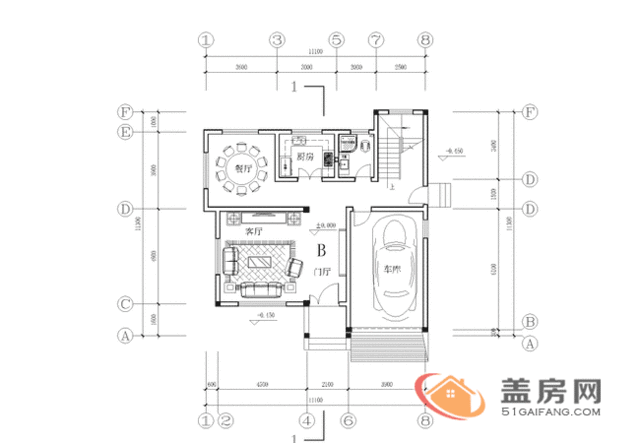 經(jīng)典的120平方米農(nóng)村住宅設(shè)計，三樓帶車庫，僅20萬元。