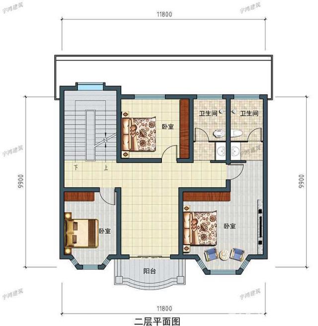 在這里小編給大家推薦3套三層別墅設(shè)計(jì)圖及效果圖，好看又簡(jiǎn)單的三層樓房，造價(jià)不超過(guò)35萬(wàn),現(xiàn)在改來(lái)得及！