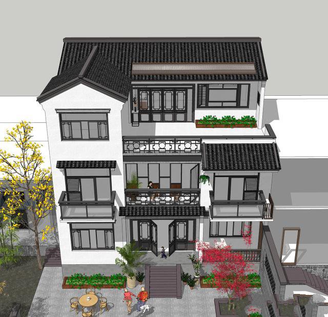 自建三層鄉(xiāng)村小別墅，一套設(shè)計瞬間變身農(nóng)村小洋樓！這套設(shè)計讓人借鑒的地方很多，一起看看！