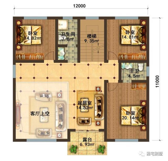今天給大家?guī)?lái)一款經(jīng)典的歐式風(fēng)格別墅，造型層次豐富，造價(jià)不高，容易建造，外觀整體大氣美觀，建造一棟村里人都會(huì)羨慕。