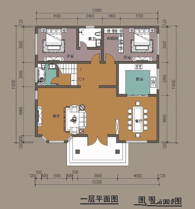 比起奢侈喧囂的繁華都市生活，相信很多人和小范一樣，更加迷戀的是一種原生態(tài)的農(nóng)村生活，有一間自己的鄉(xiāng)間別墅,這所別墅適合自建！