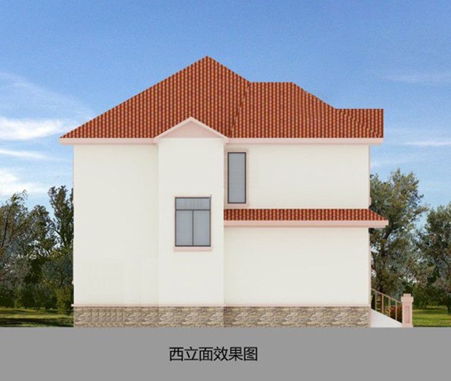 邊肖引進的農(nóng)村小二層建筑面積小，美觀大方，實用，關鍵是成本低。讓我們快速看一下,沒錢也可以建別墅！
