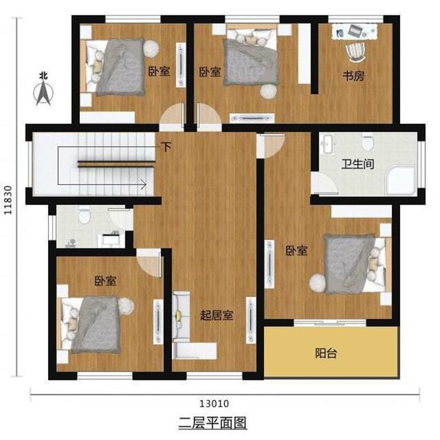 邊肖引進的農(nóng)村小二層建筑面積小，美觀大方，實用，關鍵是成本低。讓我們快速看一下,沒錢也可以建別墅！