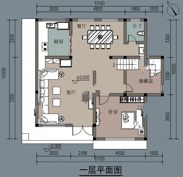 今天 給大家介紹的這棟農(nóng)村自建二層小別墅，很樸素實用，即使主人長時間不在家，也不用天天為它而操心,適合出門在外的年輕人