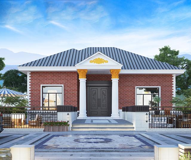 給父母建一棟這樣的養(yǎng)老別墅，比城里多豪華的商品房都住得舒服，房子簡簡單單，生活別提多愜意。