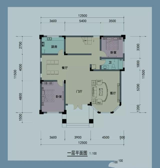 設(shè)計出來的房子也是為了能讓你住的舒心，看得順心。推薦一款兩層半歐式別墅，八角窗+大露臺，美觀又適居