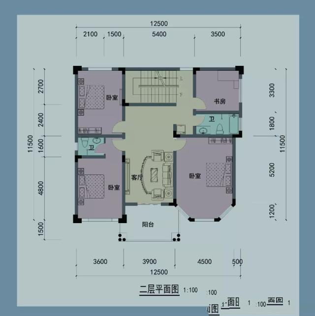 設(shè)計出來的房子也是為了能讓你住的舒心，看得順心。推薦一款兩層半歐式別墅，八角窗+大露臺，美觀又適居