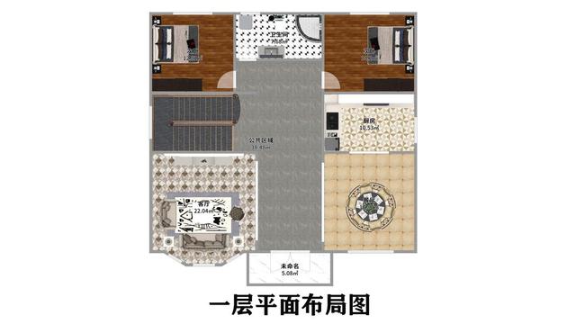 多層露臺(tái)的外部裝飾寬敞明亮，三層布局堅(jiān)固，非常適合我們現(xiàn)在的年輕人，外觀大氣、生活休閑。