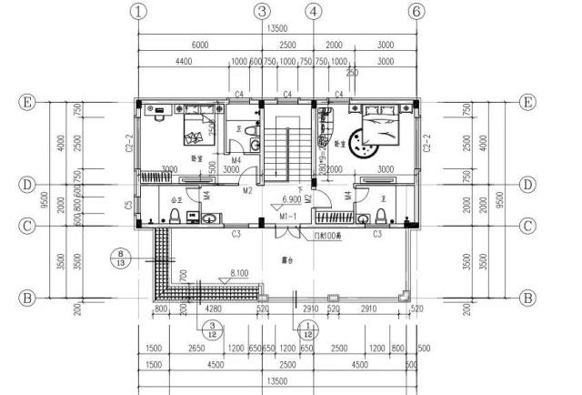 　該建筑具有新的中國風格，采用傳統(tǒng)設(shè)計方法與現(xiàn)代設(shè)計方法相結(jié)合，保留傳統(tǒng)元素中的坡屋頂形式，結(jié)合現(xiàn)代元素中的大玻璃窗。