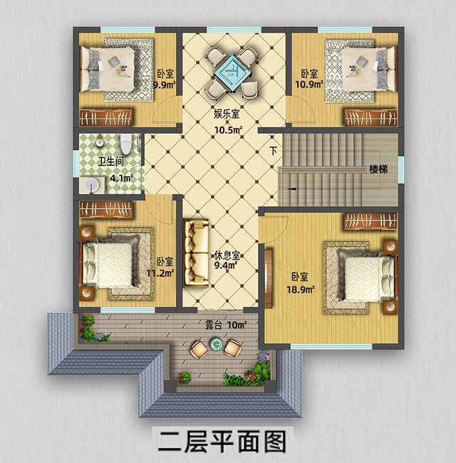小編今天帶來的這款戶型，在我們江西地區(qū)各農(nóng)村，戶主反饋的報(bào)價(jià)基本都在800元每平方，而且所有的建房師傅都說戶型設(shè)計(jì)非常漂亮。