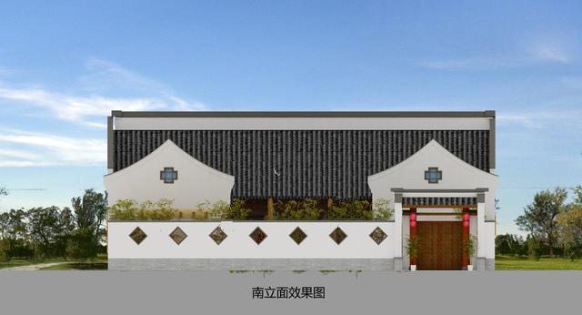 　中式三合院的房子很受農(nóng)村人的歡迎。畢竟，這種流傳了幾千年的建筑早已深深扎根于人們的心中。