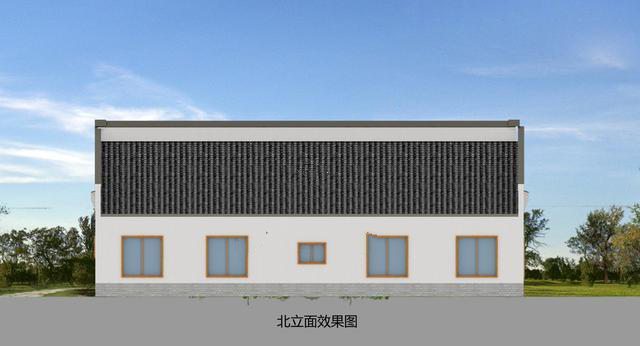 　中式三合院的房子很受農(nóng)村人的歡迎。畢竟，這種流傳了幾千年的建筑早已深深扎根于人們的心中。