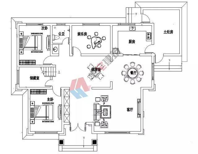 我們推薦一款新中式帶土灶二層別墅，占地180平米實用又經(jīng)濟建筑的每一個細節(jié)都反映了我們的主觀愿望!