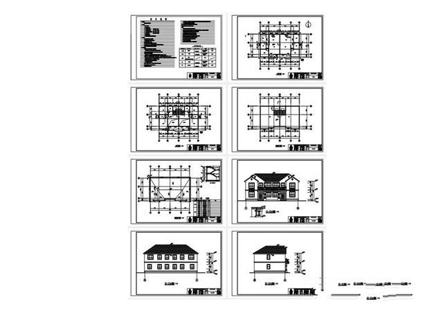 　　精致簡潔的閣樓式雙層別墅設(shè)計及效果圖，想建房的可以看看！