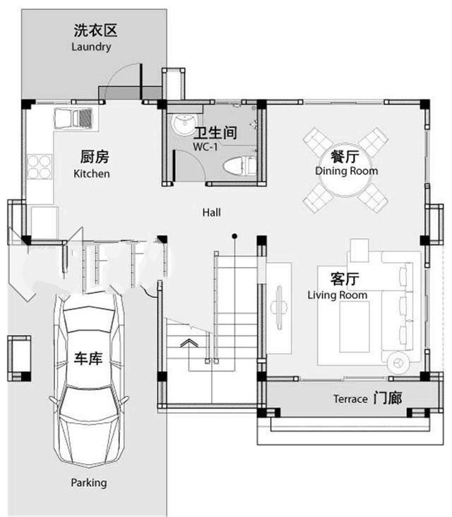 農(nóng)村宅基地計劃在春節(jié)期間自建。擔心如何建造它？三個兩層別墅圖紙幫助!