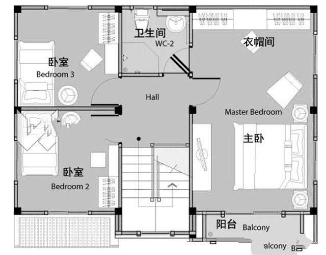 農(nóng)村宅基地計劃在春節(jié)期間自建。擔心如何建造它？三個兩層別墅圖紙幫助!