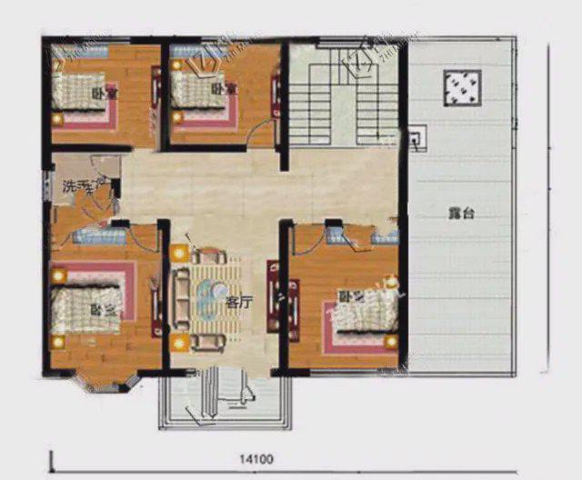 　在我的家鄉(xiāng)建一棟房子要花很多錢，即使是一棟普通的建筑，因?yàn)檫@棟別墅看起來更漂亮建出來的效果要好!
