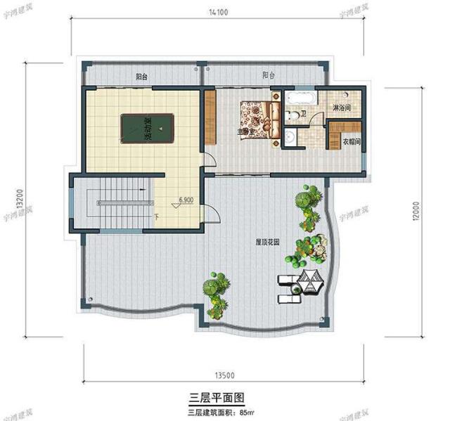 房子是必需品，無論如何，一個人一生都必須有一所屬于自己的房子。鄉(xiāng)村別墅設(shè)計方案的首選，這種布局能滿足你的生活！