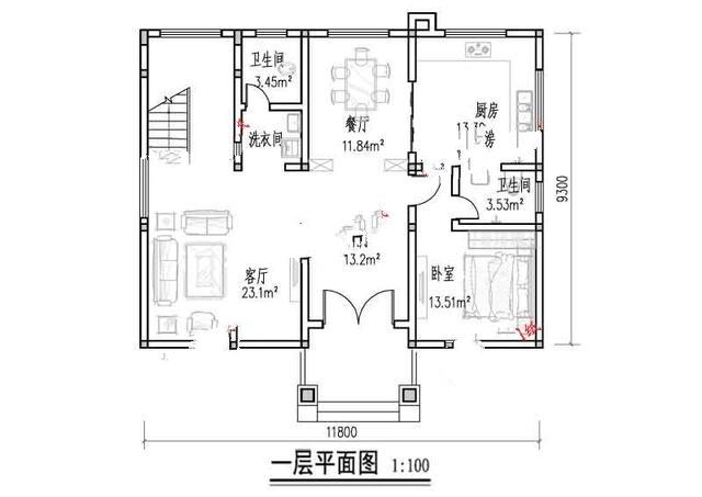 新農(nóng)村二樓半別墅的照片。在鄉(xiāng)下建一座會讓人羨慕的！
